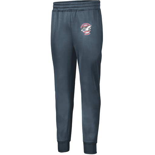 [5566.059.XS-LOGO1] Men's PERFORMANCE FLEECE JOGGER (Adult XS, Gray, Logo 1)