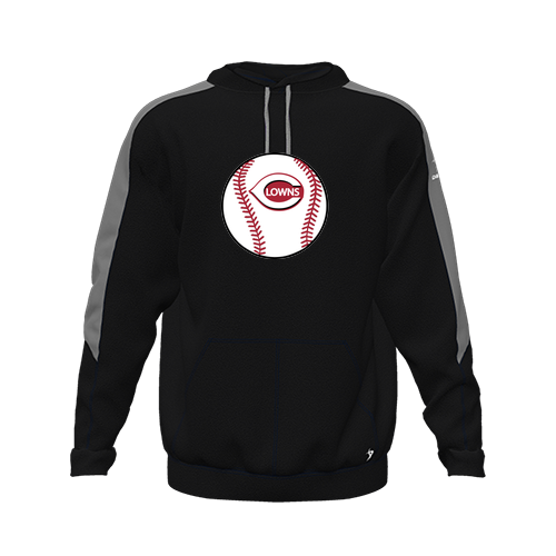 [CUS-DFW-HOOD-FLC-LSL-BLK-YXS-LOGO2] Hoodie (Youth XS, Black, Logo 2)