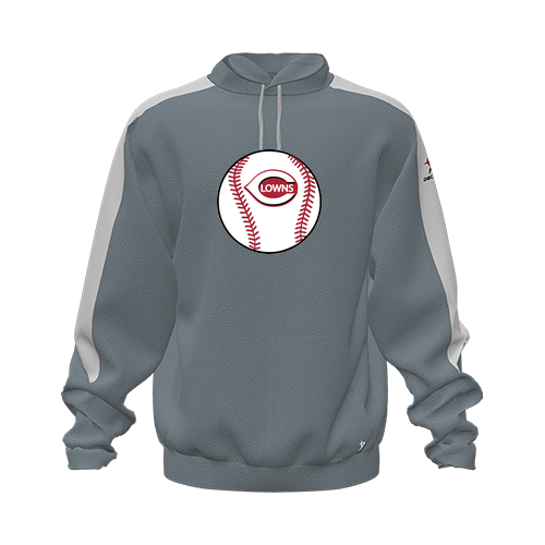 [CUS-DFW-HOOD-FLC-LSL-GRY-YXS-LOGO2] Hoodie (Youth XS, Gray, Logo 2)