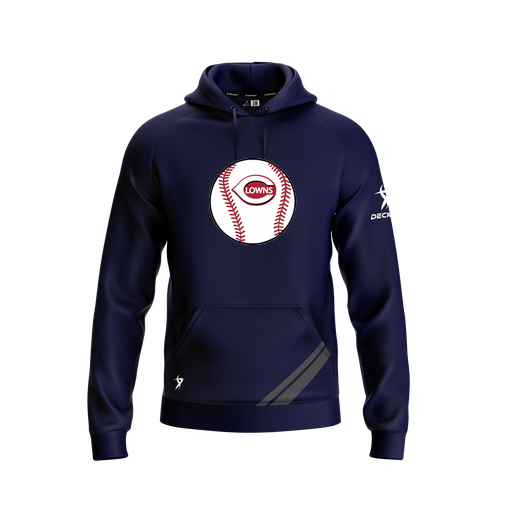 [FOLHSMNV-YXS-LOGO2] Decker Summit Hoodie (Youth XS, Navy, Logo 2)