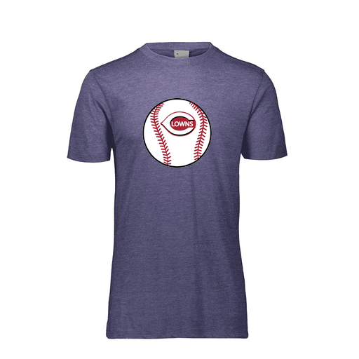 [FTSCUBRY-AS-LOGO2] Decker Men's Tri-Blend T-Shirt - Short Sleeve (Adult S, Royal, Logo 2)