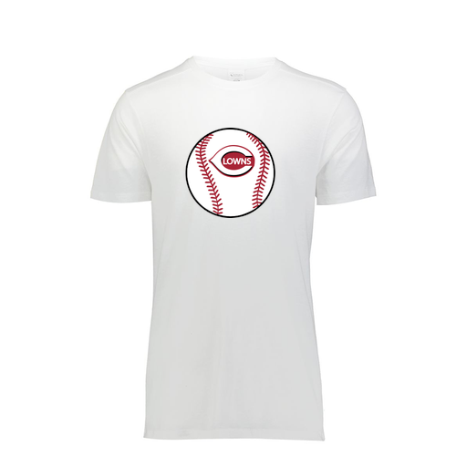 [FTSCUBWH-YS-LOGO2] Decker Youth Tri-Blend T-Shirt - Short Sleeve (Youth S, White, Logo 2)