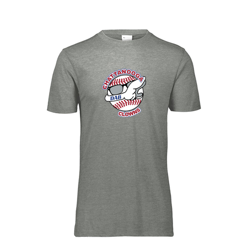 [FTSCUBGY-YS-LOGO1] Decker Youth Tri-Blend T-Shirt - Short Sleeve (Youth S, Gray, Logo 1)