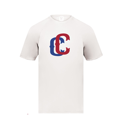 [2791.005.S-LOGO3] Youth Smooth Sport T-Shirt (Youth S, White, Logo 3)