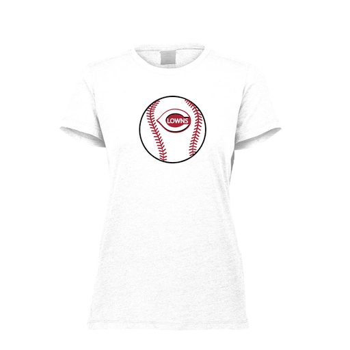 [FTSCUBWH-FAXS-LOGO2] Decker Women's Tri-Blend T-Shirt - Short Sleeve (Female Adult XS, White, Logo 2)