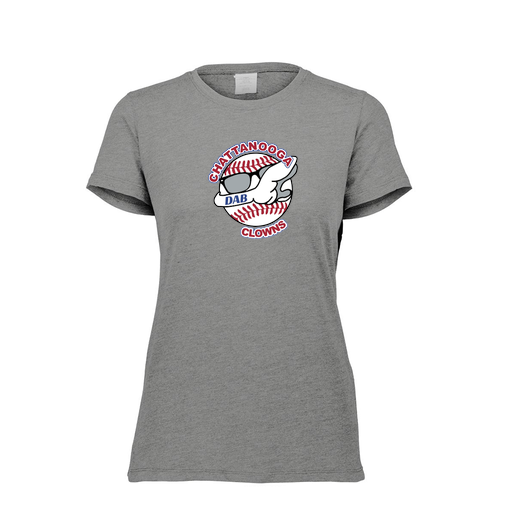 [FTSCUBGY-FAXS-LOGO1] Decker Women's Tri-Blend T-Shirt - Short Sleeve (Female Adult XS, Gray, Logo 1)