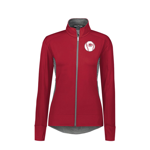 [371263.H72.S-LOGO2] Girls FreeForm Jacket (Female Youth S, Red, Logo 2)