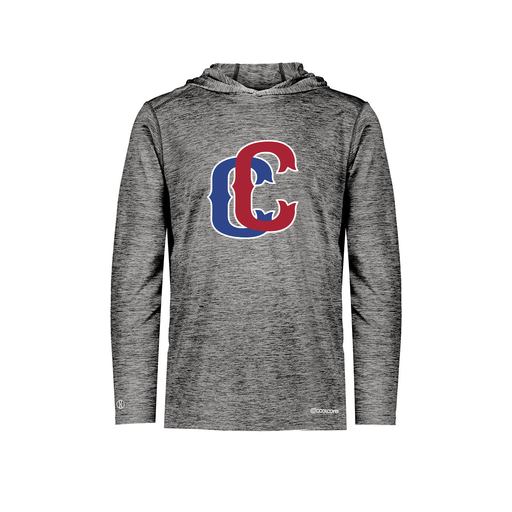 [FOLHCGBK-AS-LOGO3] Decker Men's Charge Hoodie (Adult S, Black, Logo 3)