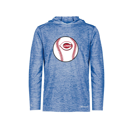 [FOLHCGRY-AS-LOGO2] Decker Men's Charge Hoodie (Adult S, Royal, Logo 2)