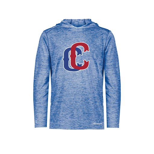 [FOLHCGRY-AS-LOGO3] Decker Men's Charge Hoodie (Adult S, Royal, Logo 3)