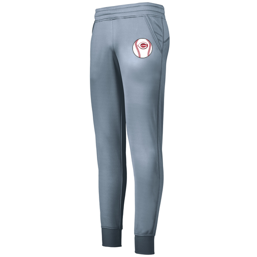 [5568.059.XS-LOGO2] Ladies Performance Jogger (Female Adult XS, Gray, Logo 2)
